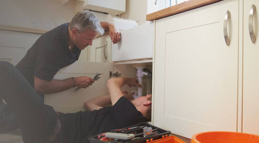 Professional burst pipe repair services in Albany, TX